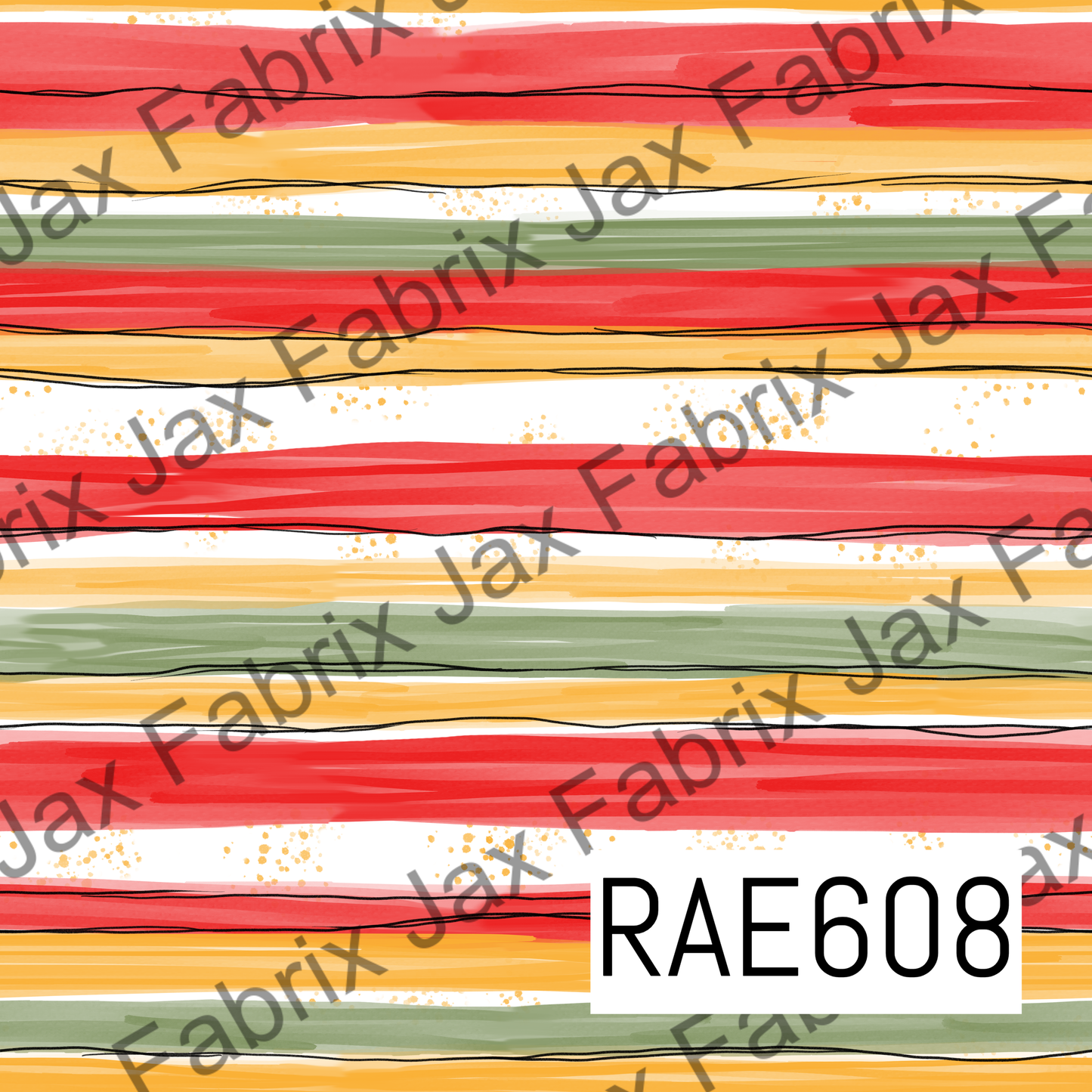 Chiefs Floral Stripes RAE608