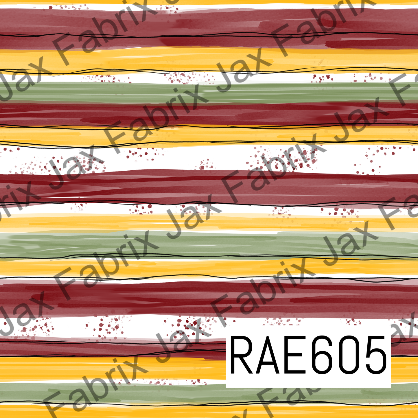 Commanders Floral Stripes RAE605