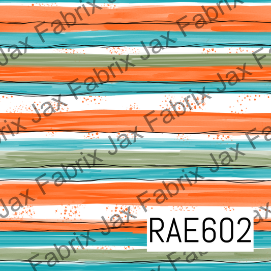 Dolphins Floral Stripes RAE602