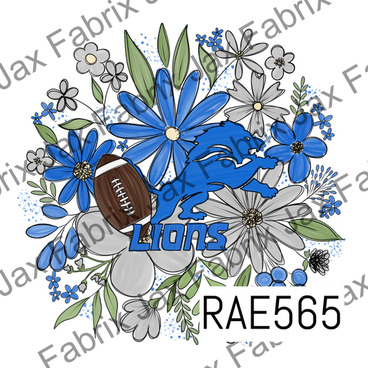 Lions Floral PNG RAE565