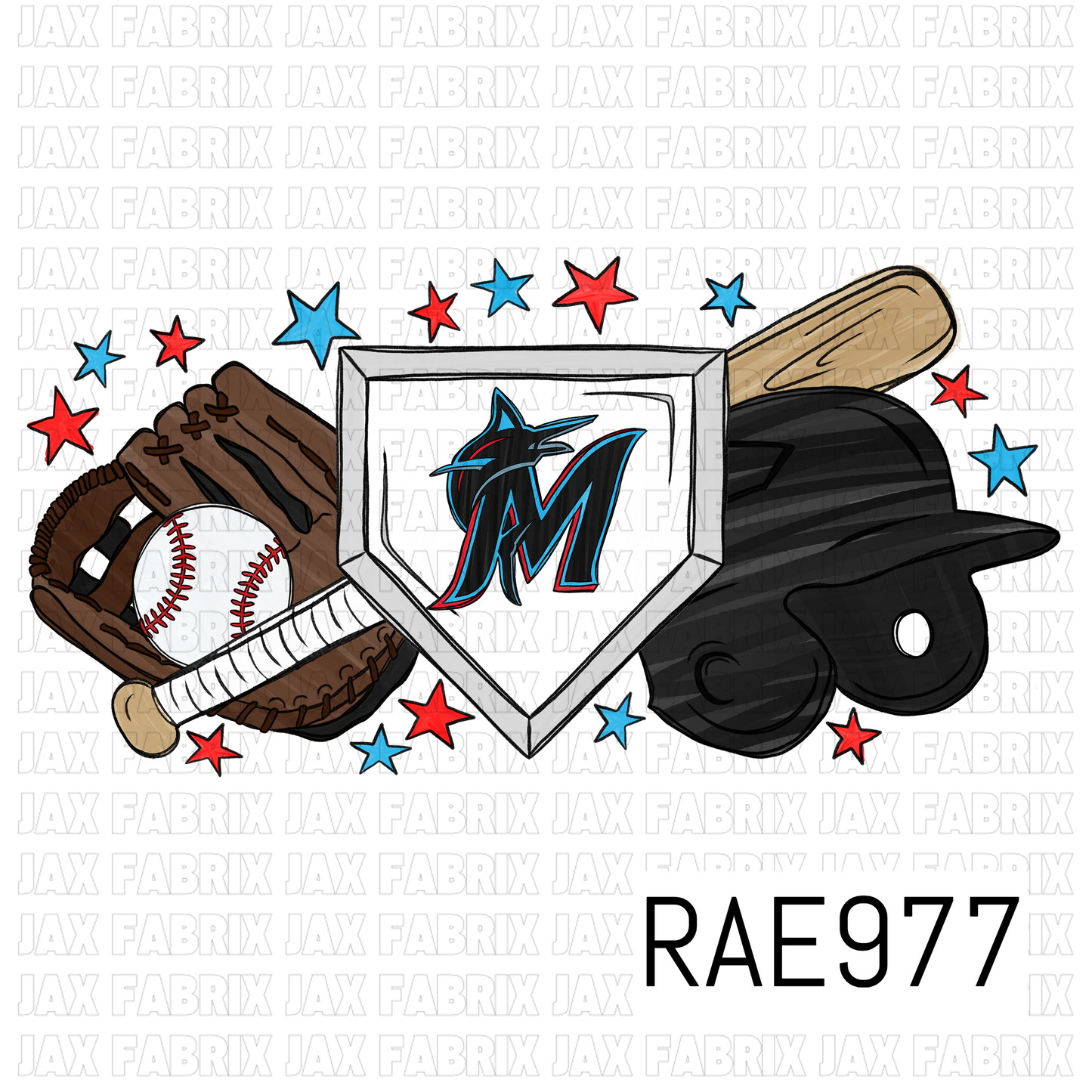 Marlins Baseball PNG RAE977