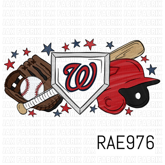 Nationals Baseball PNG RAE976