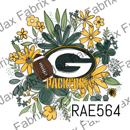 Packers Floral PNG RAE564