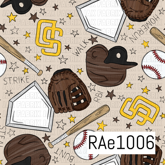 Padres Baseball RAE1006
