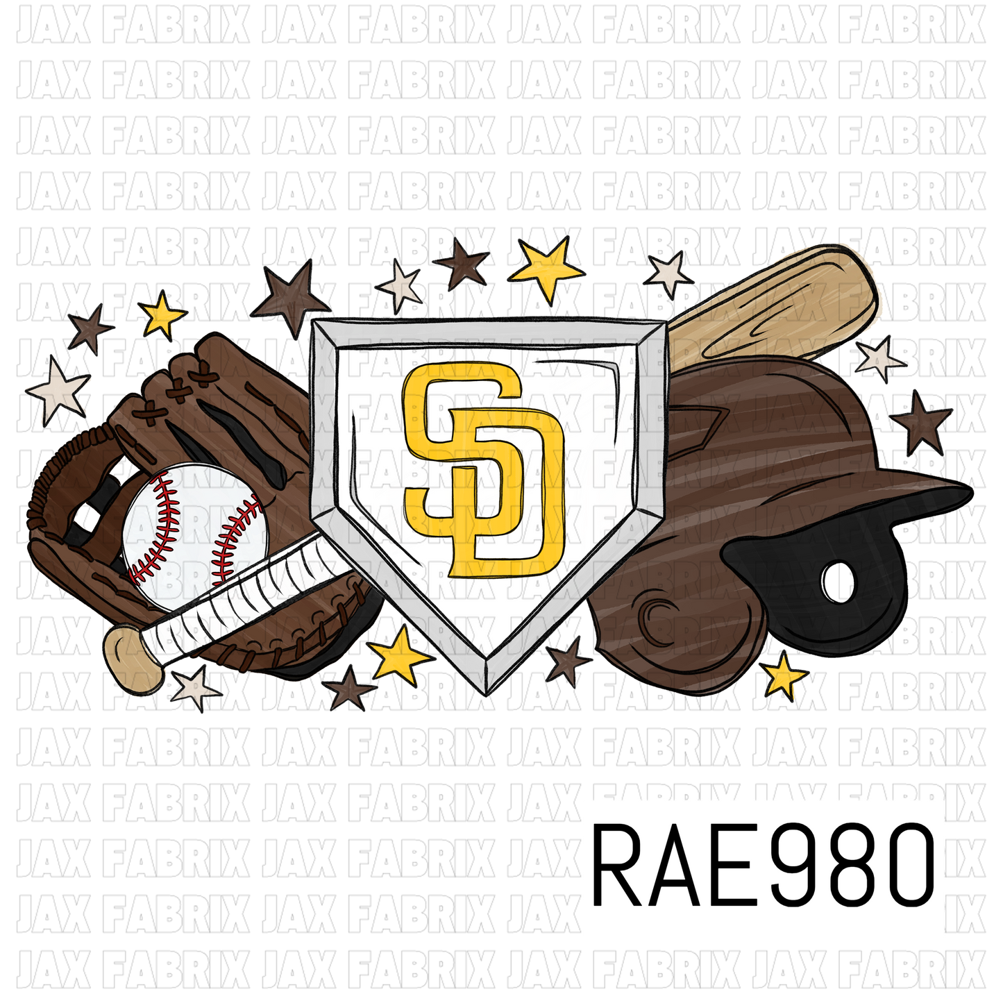 Padres Baseball PNG RAE980