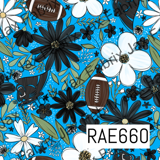 Panthers Football Floral RAE660