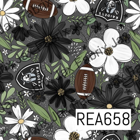 Raiders Football Floral RAE658