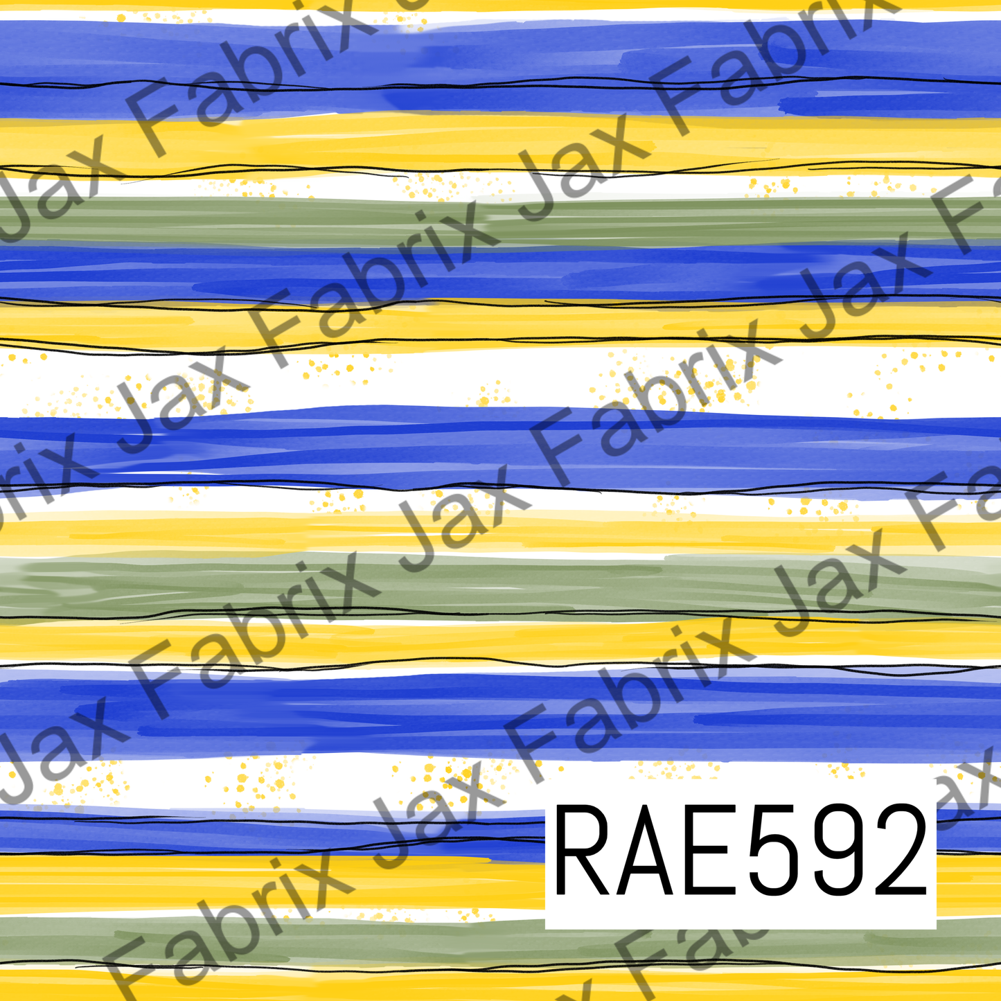 Rams Floral Stripes RAE592