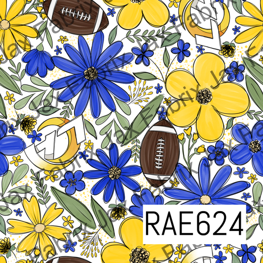 Rams Football Floral RAE624