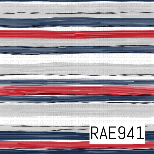 Red Sox Baseball Stripes RAE941