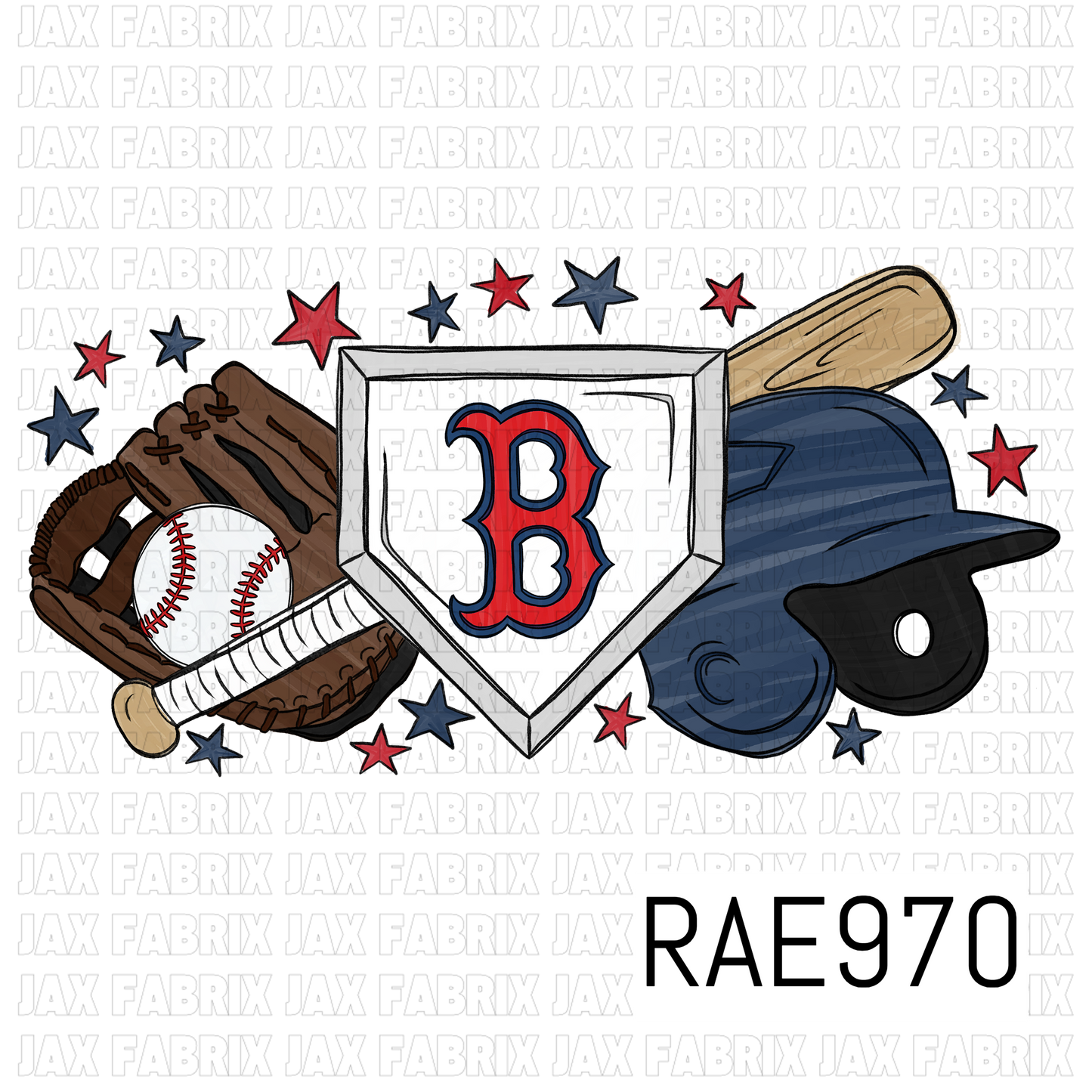 Red Sox Baseball PNG RAE970