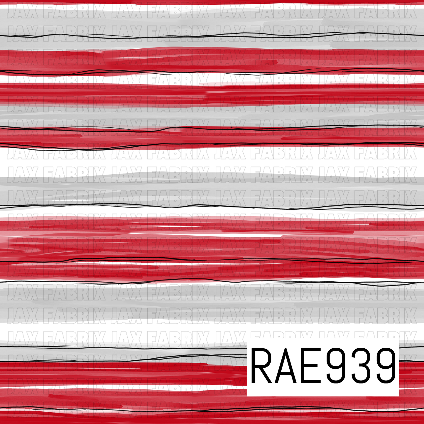Reds Baseball Stripes RAE939