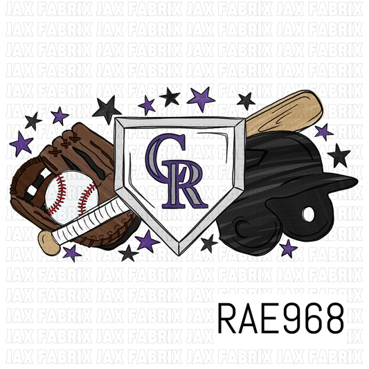 Rockies Baseball PNG RAE968