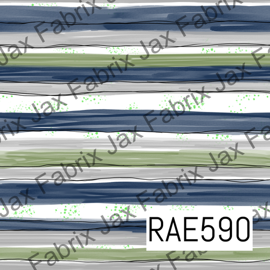 Seahawks Floral Stripes RAE590