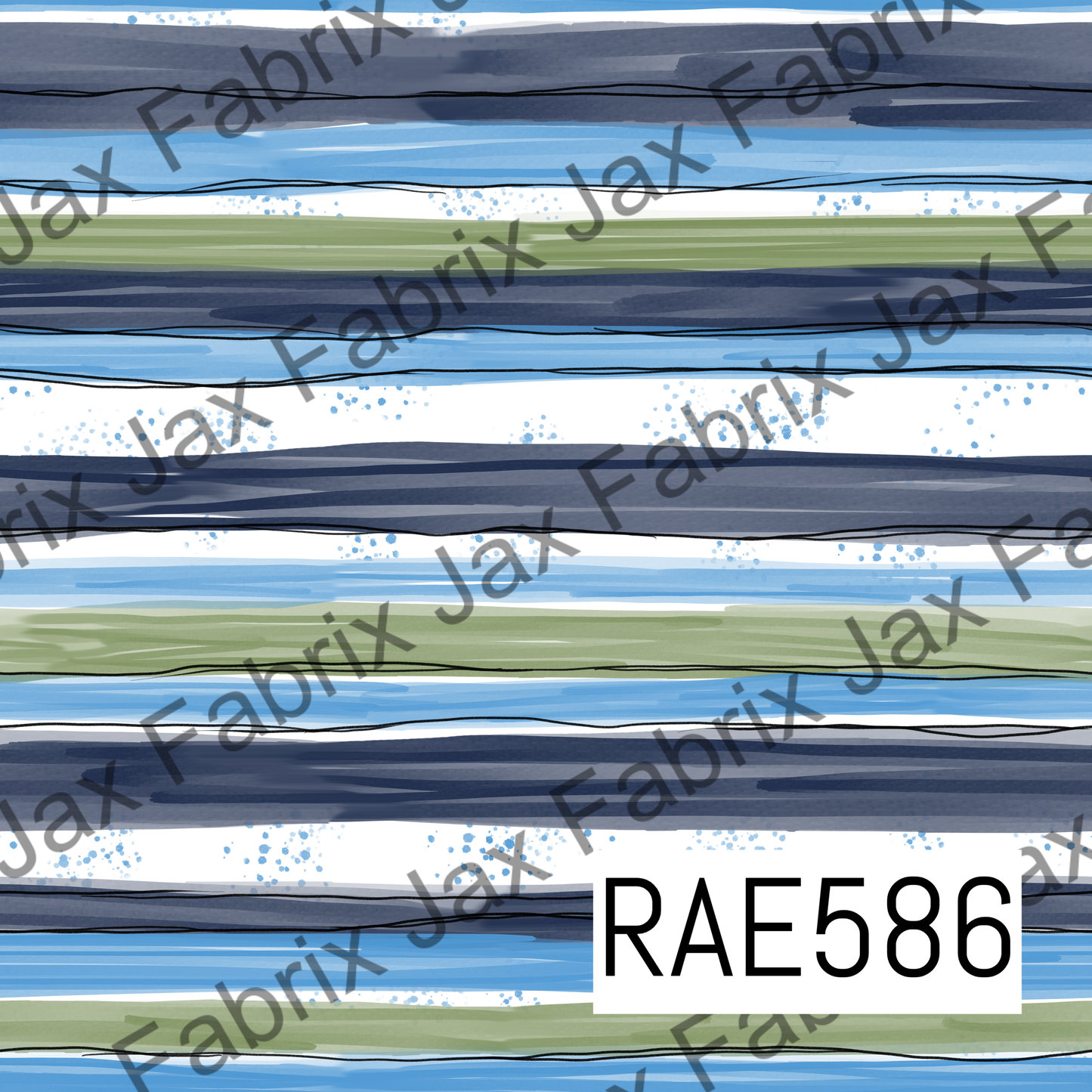 Titans Floral Stripes RAE586