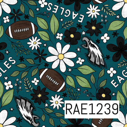 Eagles Football Floral RAE1239