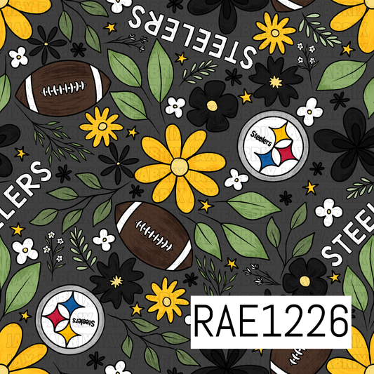 Steelers Football Floral RAE1226