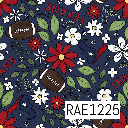 Texans Football Floral RAE1225