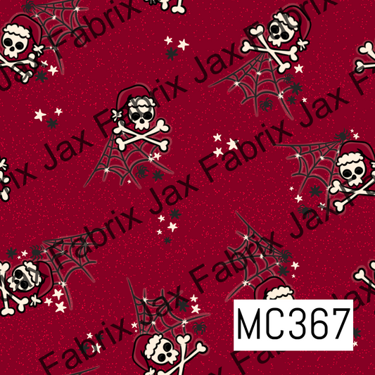 Santa Webs Red MC367
