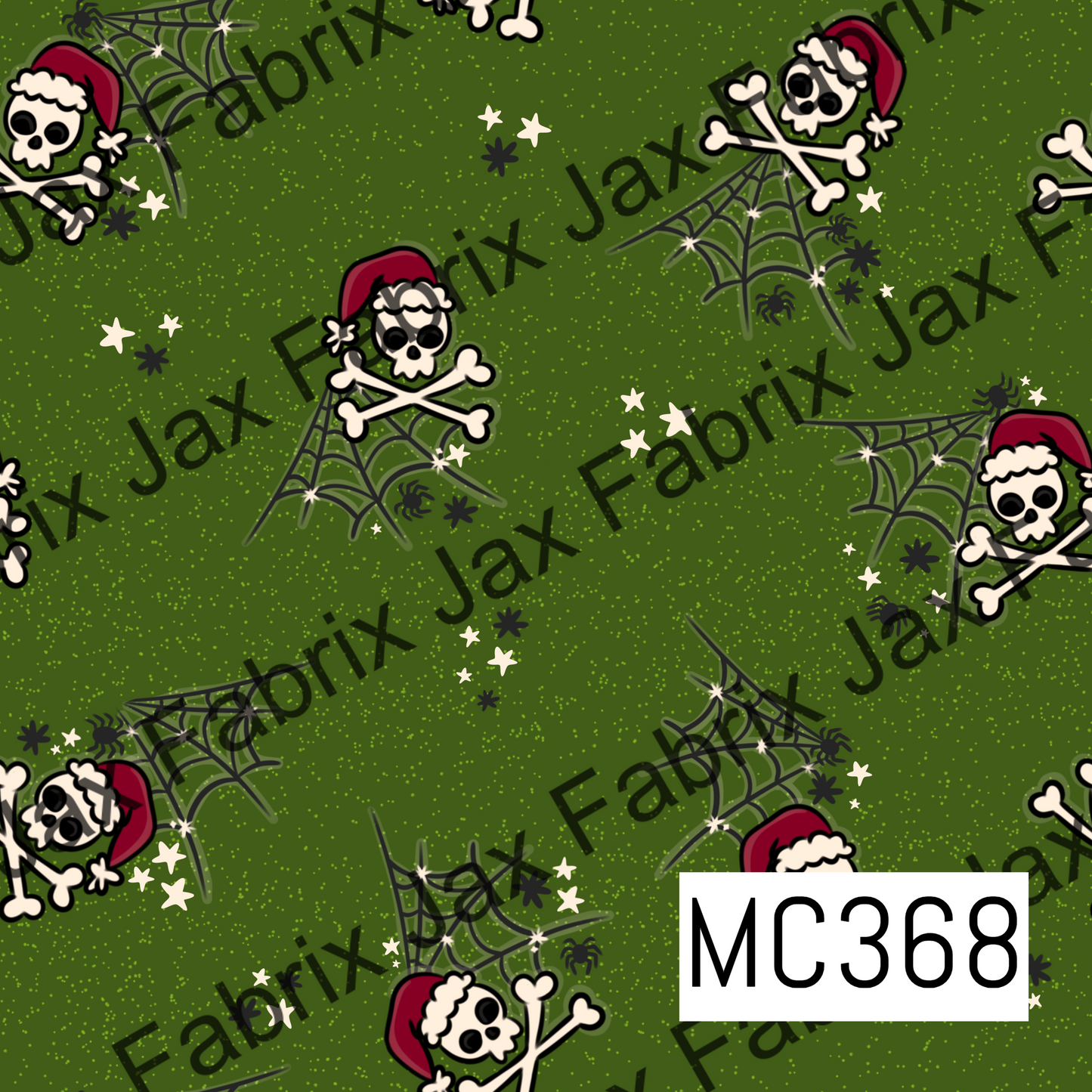 Santa Webs Green MC368