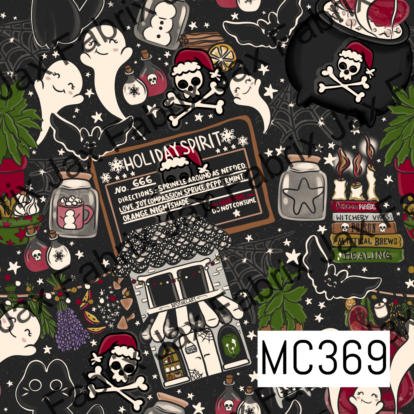 Holiday Spirit Black MC369