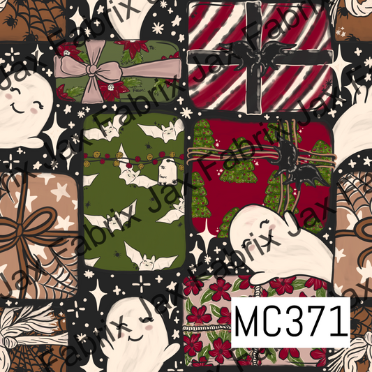 Christmas Gifts and Ghosts Black MC371