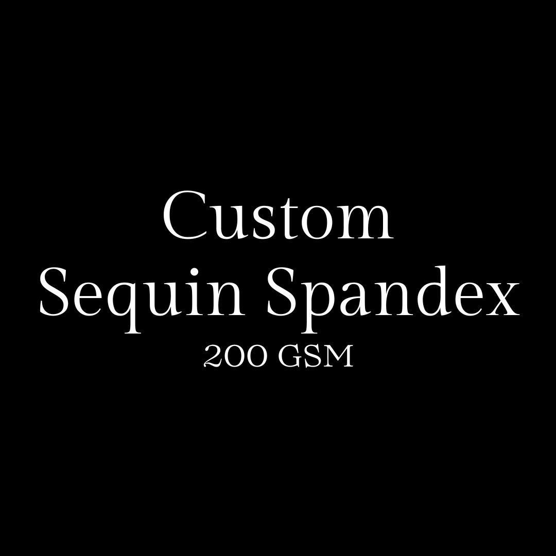 Custom Sequin Spandex