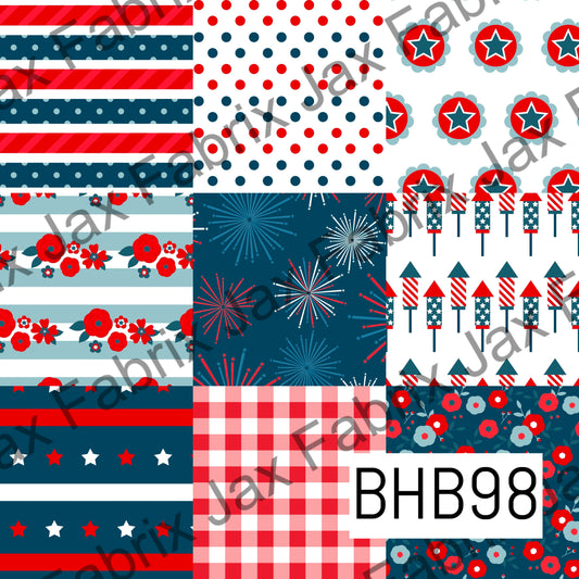 4th of July Patchwork BHB98