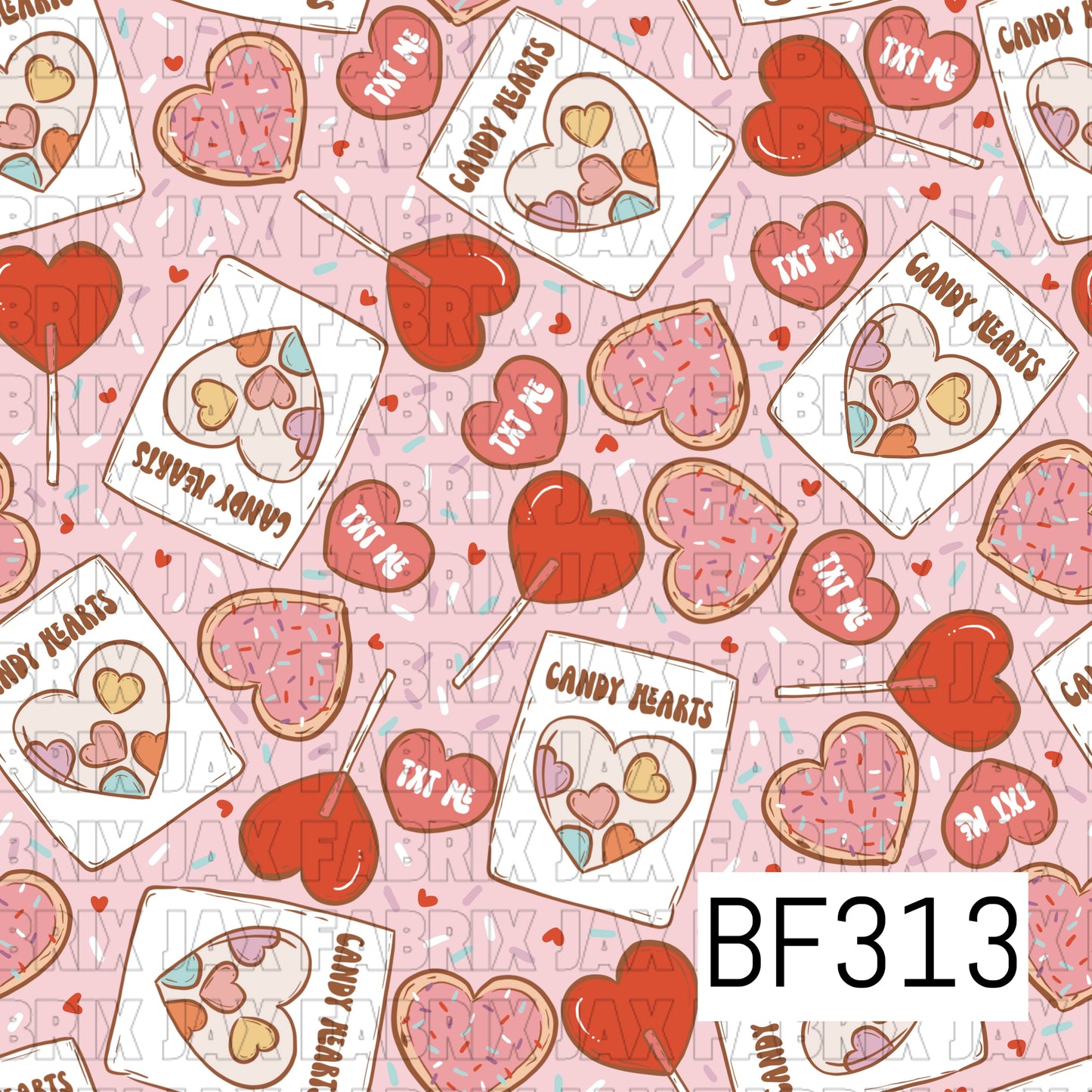 Valentine Hearts BF313