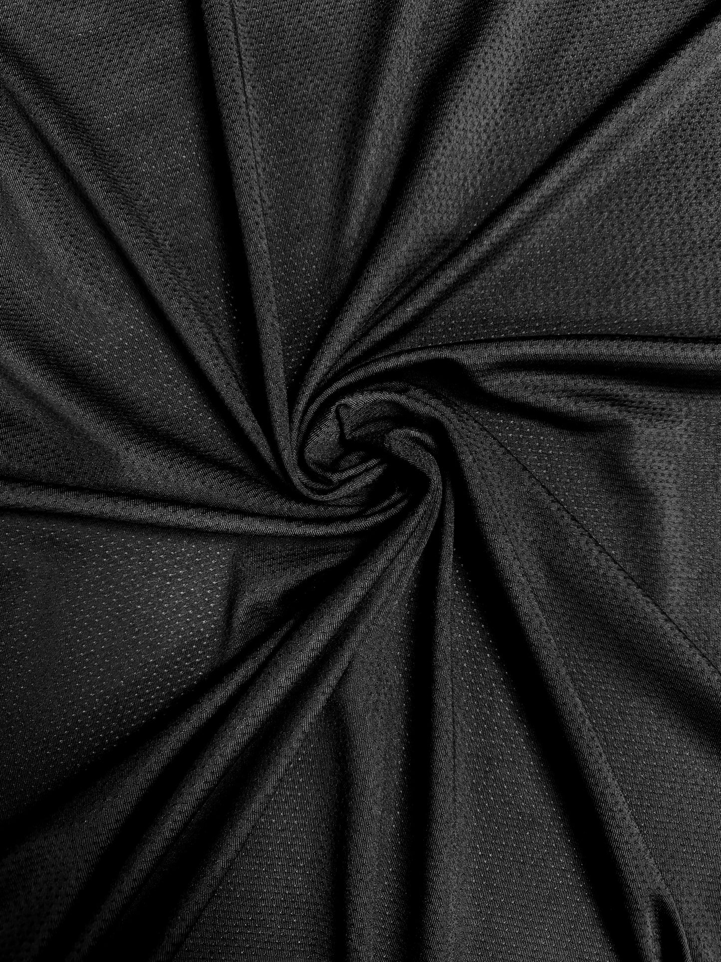 RTS Black Athletic Mesh 245gsm