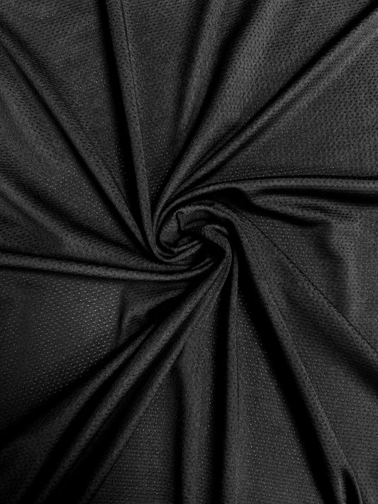 RTS Black Athletic Mesh 245gsm