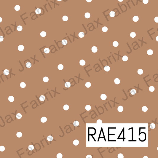 Light Brown Dots RAE415