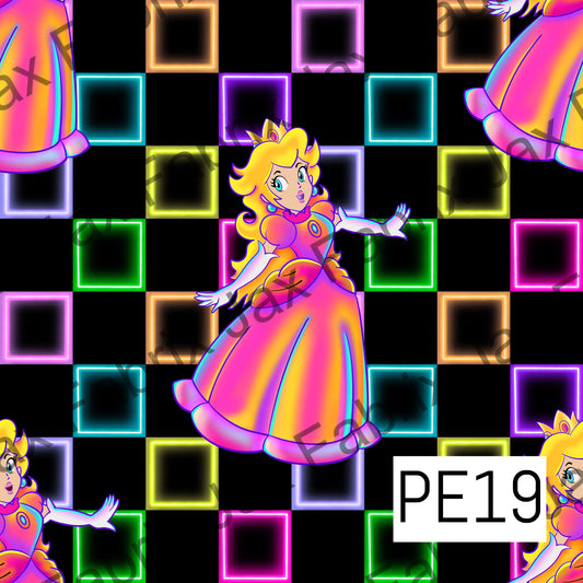Neon Princess Video Game PE19