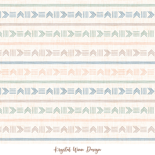 Alaska Tribal Stripe Multi KW1122