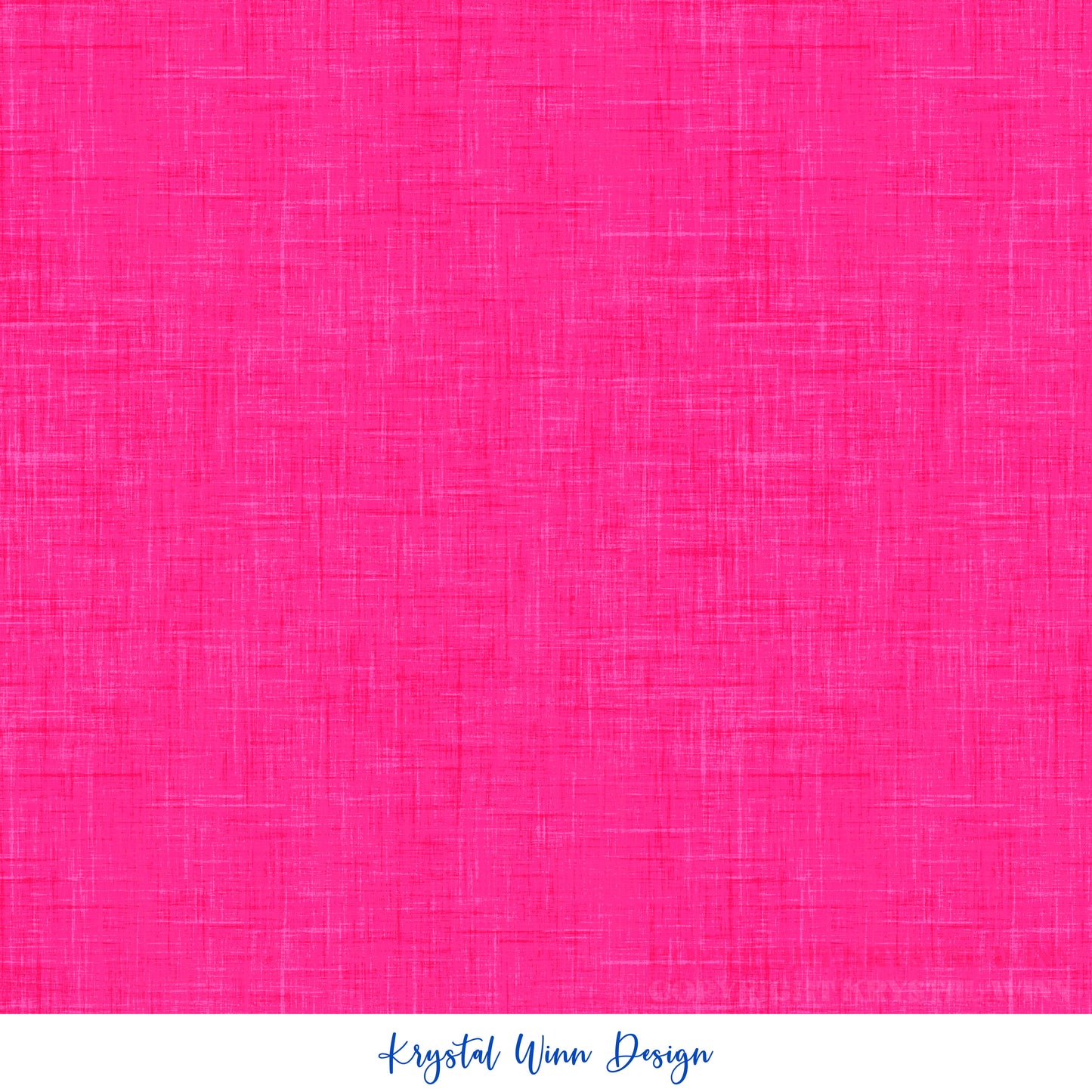 Aloha Woven Solid Hot Pink KW767