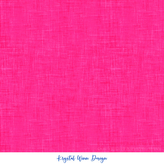 Aloha Woven Solid Hot Pink KW767