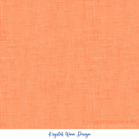 Aloha Woven Solid Orange KW769