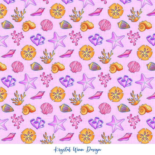 Aloha Seashells Light Purple KW794