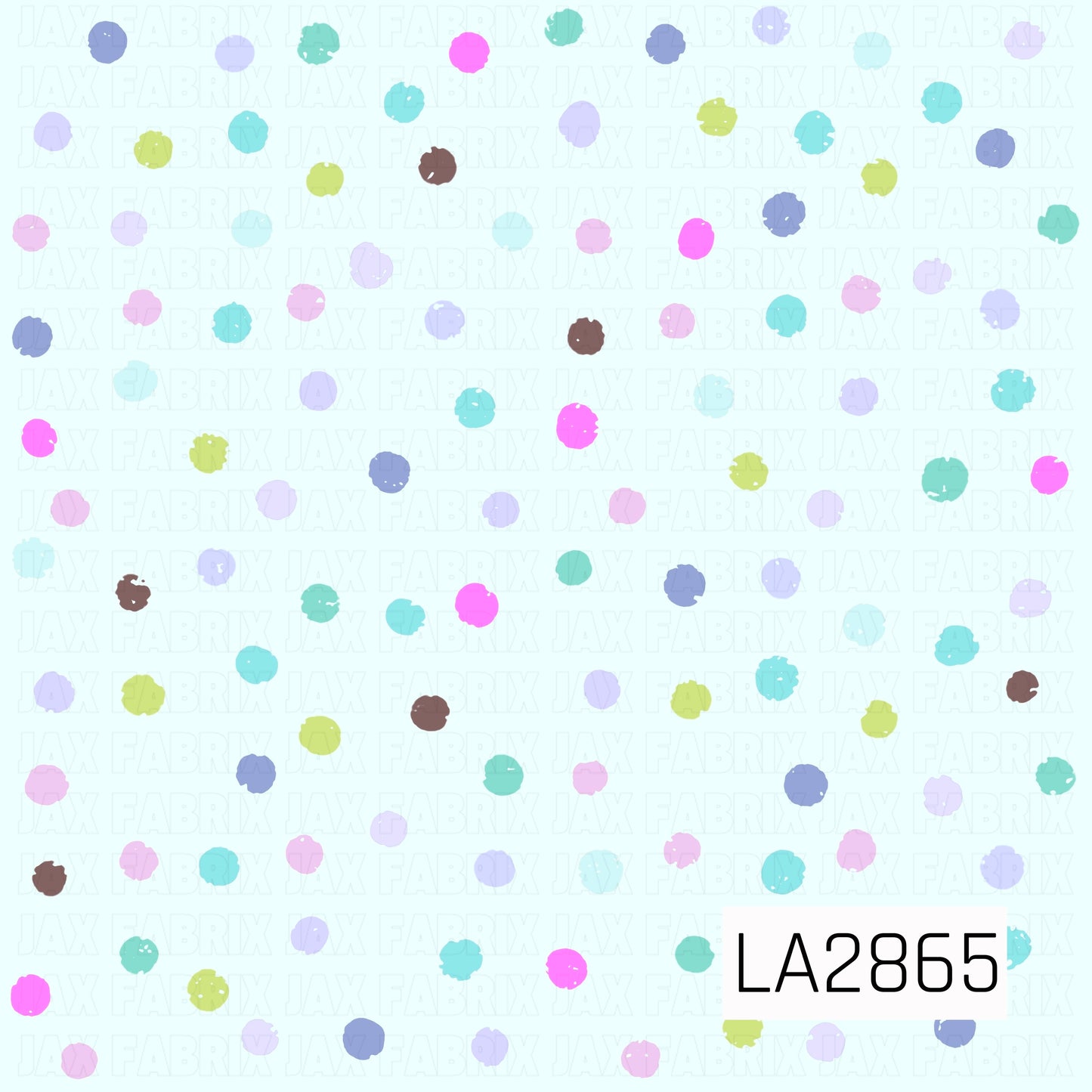 LA2865 -  Aqua Multi Dots