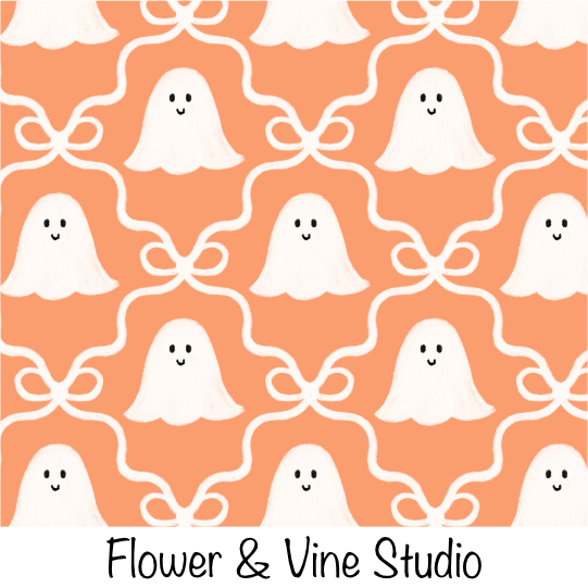 Orange Bow Ghosts