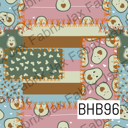 Avocado Patchwork BHB96