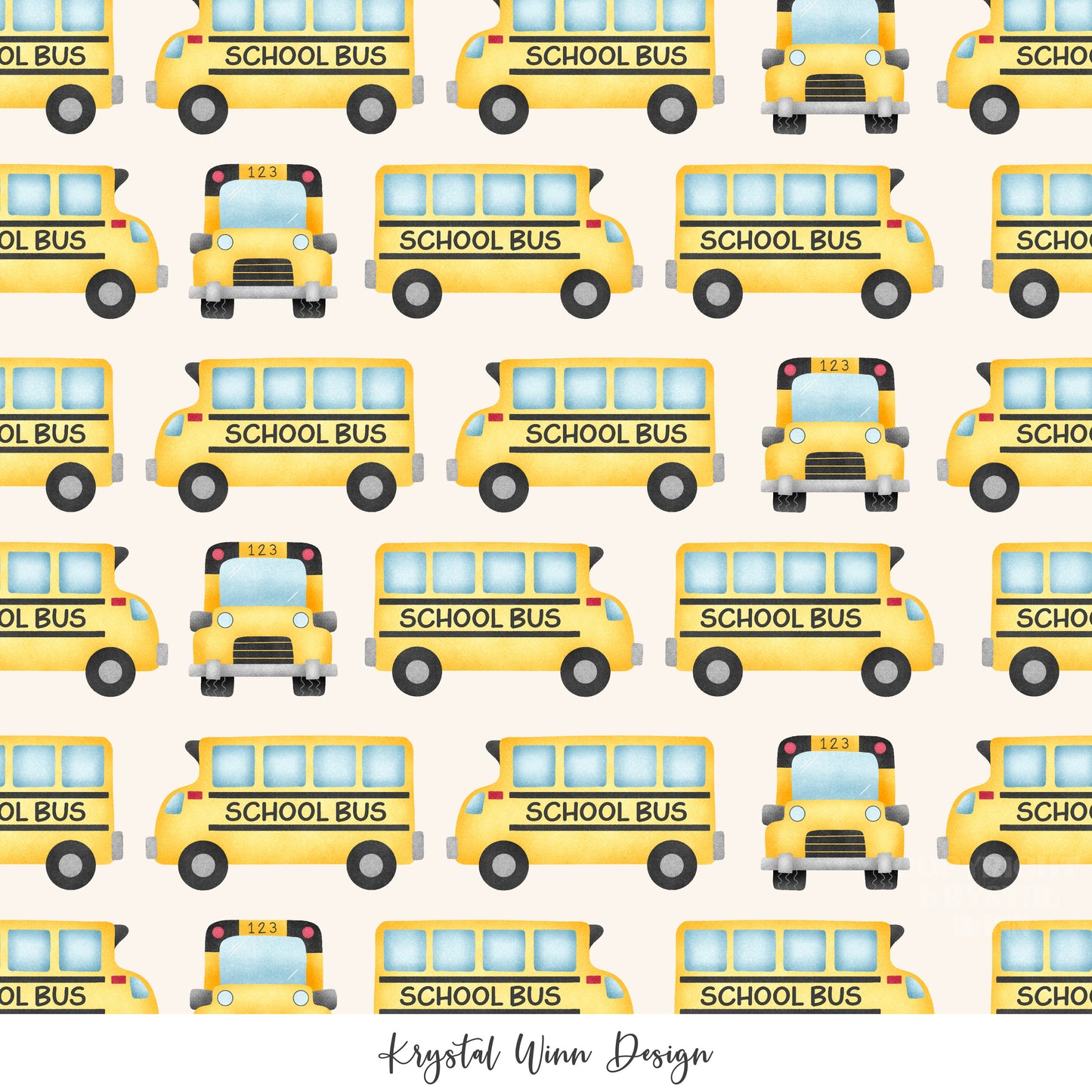Back to School School Bus KW811