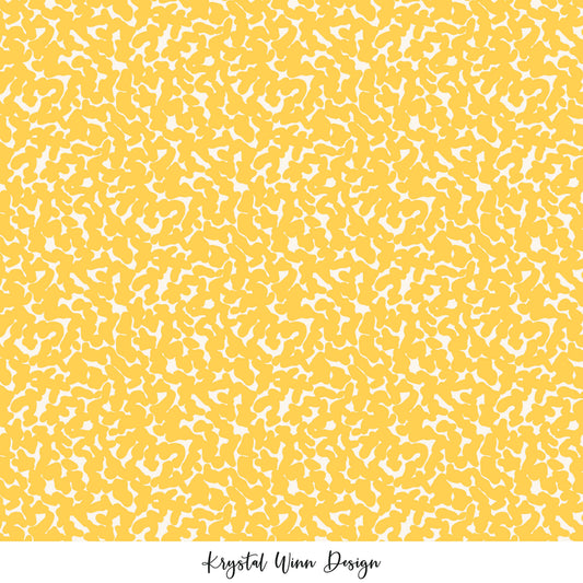 Back to School Abstract Yellow KW821