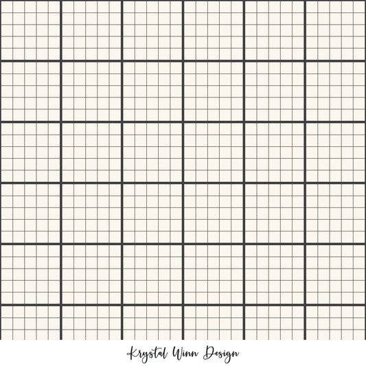 Back to School Graph Paper Grey KW824