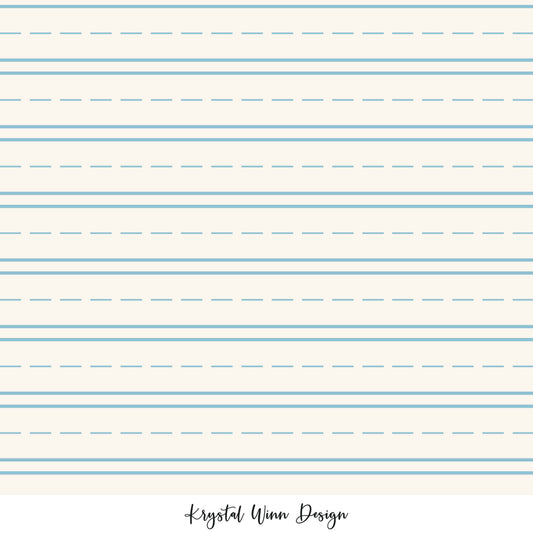 Back to School Paper Blue KW829