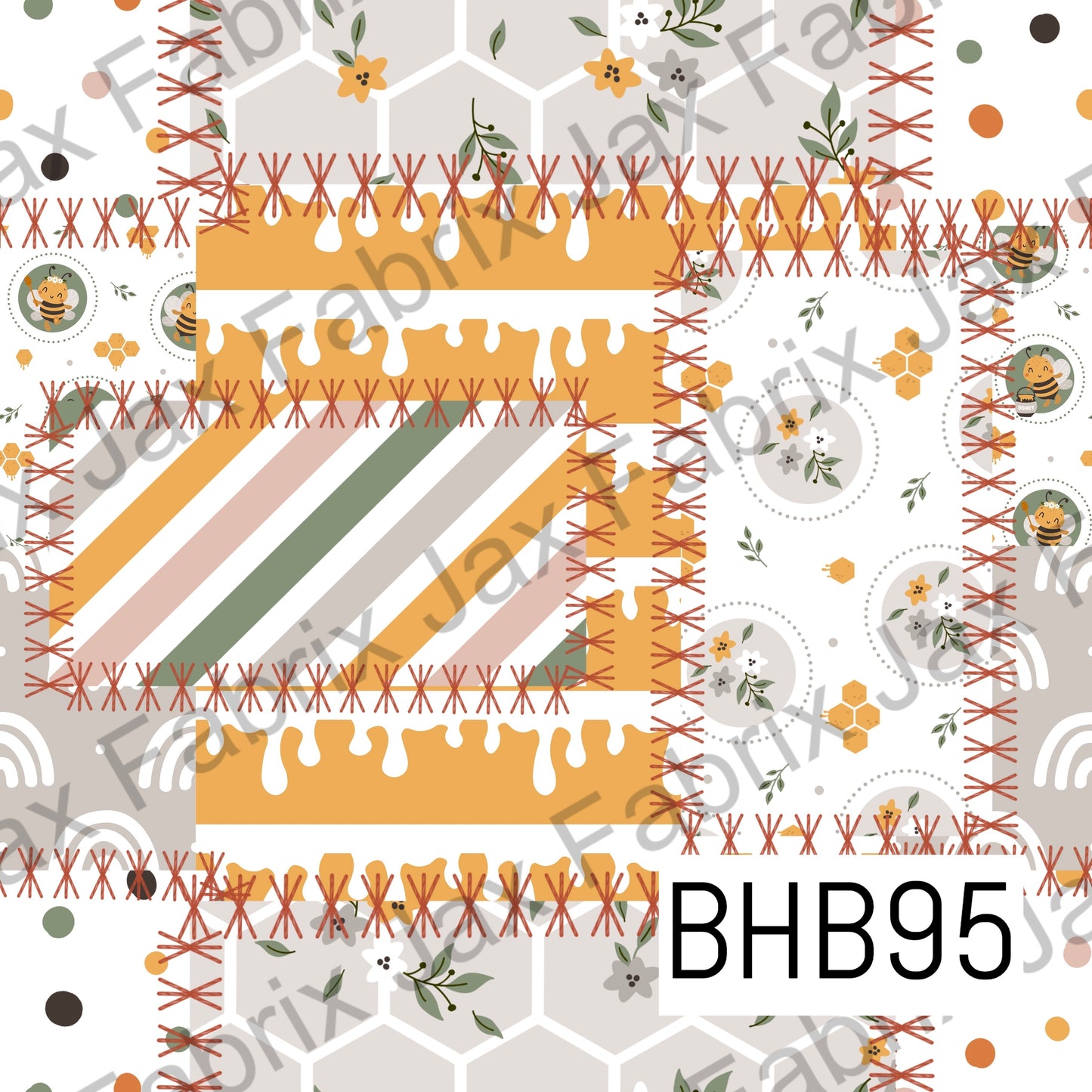 Bee Patchwork BHB95