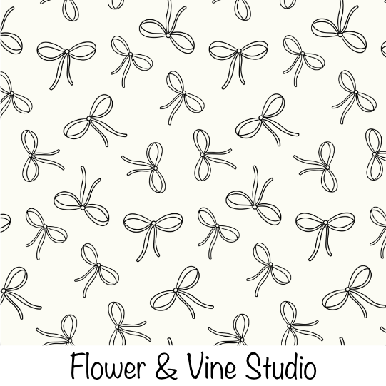 Bows Black and White