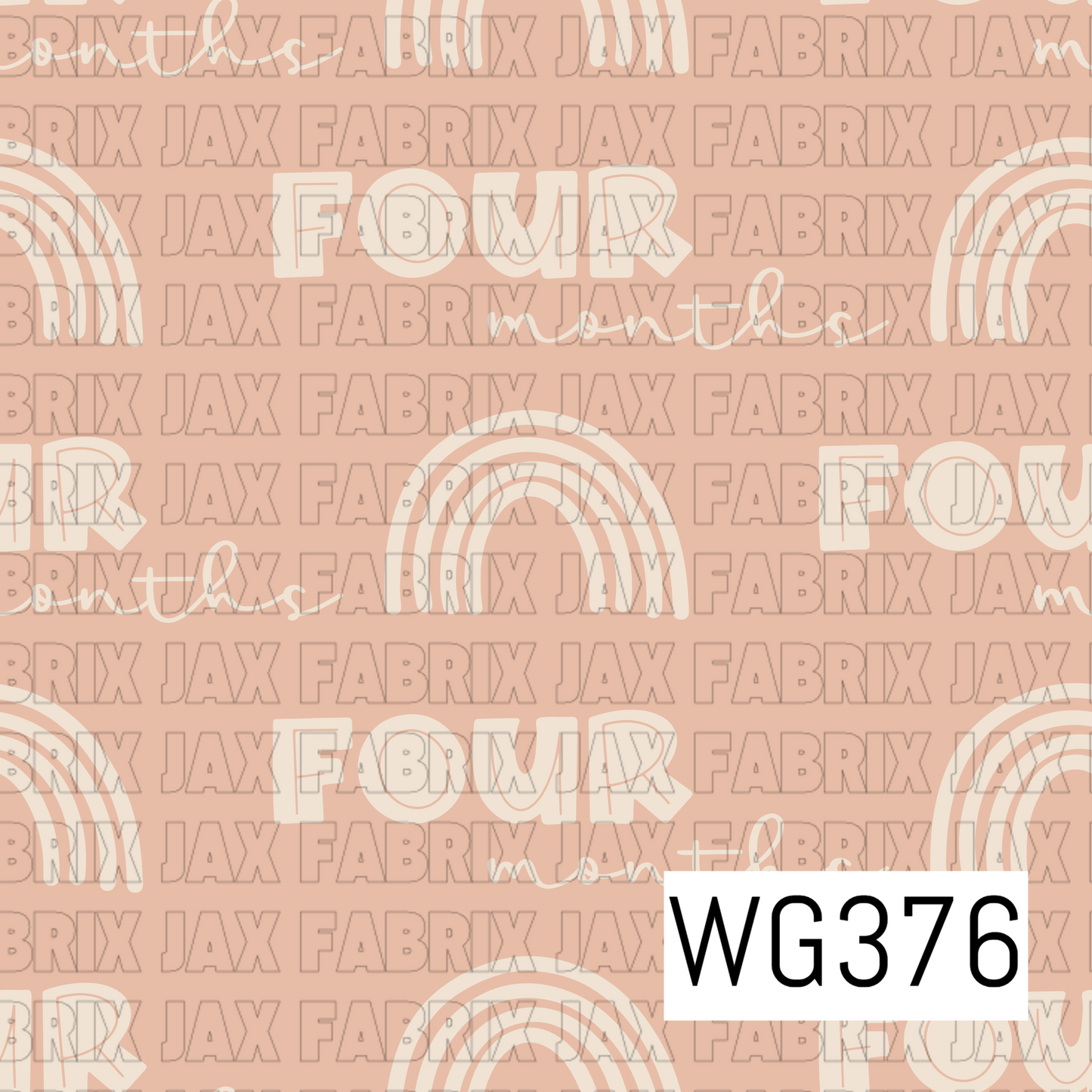 Boho Rainbow Four Months WG376