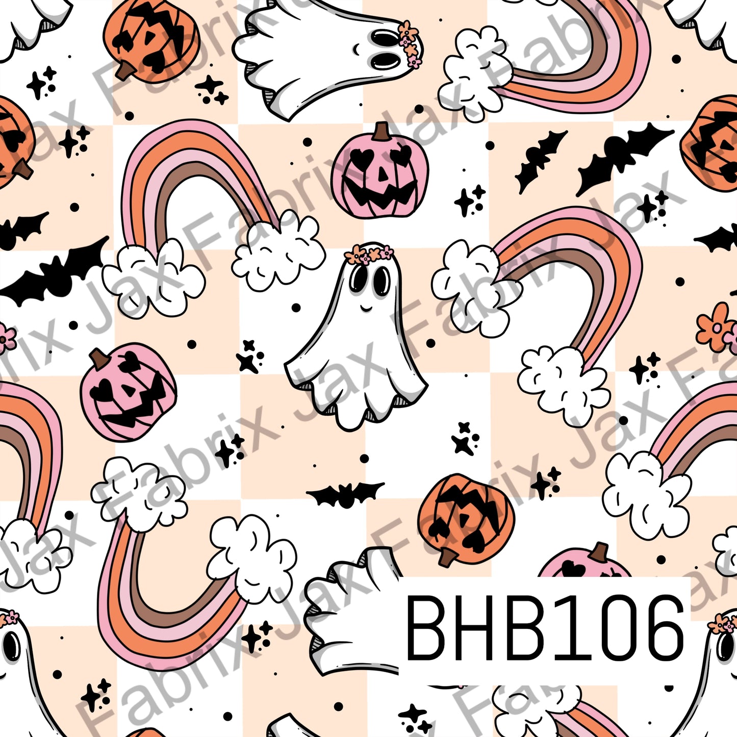 Boho Rainbow Ghost BHB106