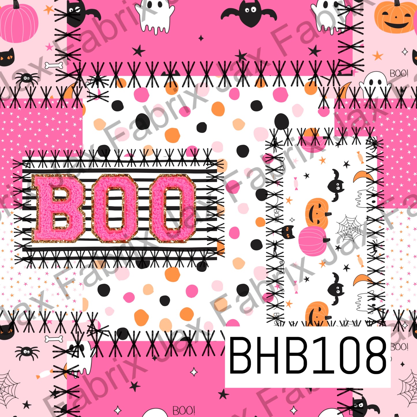 Boo Patchwork BHB108